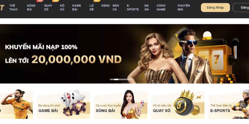 Hệ thống giao diện Cobet đơn giản cho người dùng